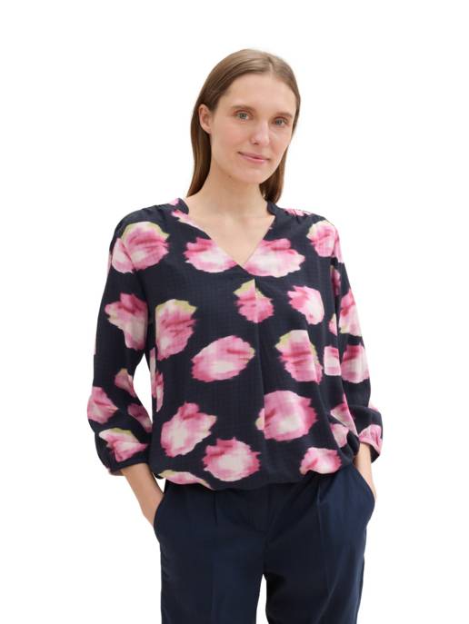TOM TAILOR Feminine V-neck Blouse