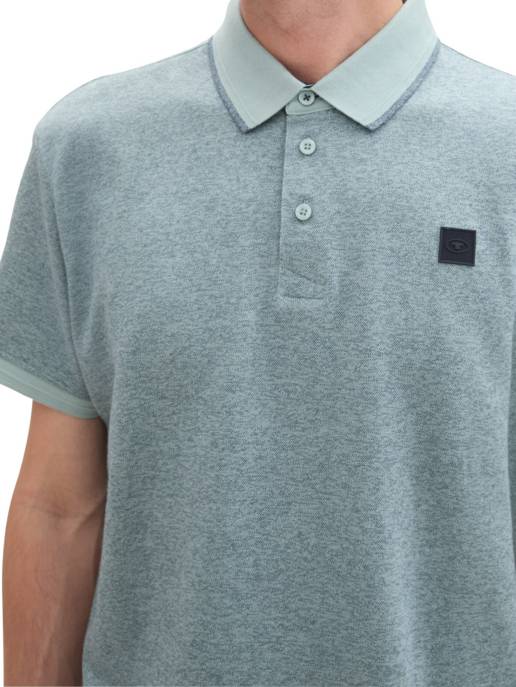 TOM TAILOR Gemustertes Poloshirt