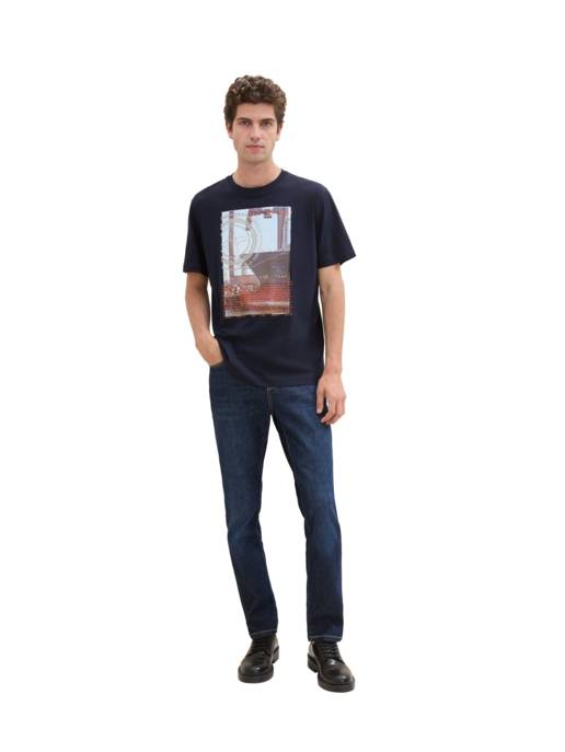 TOM TAILOR Gemustertes Poloshirt
