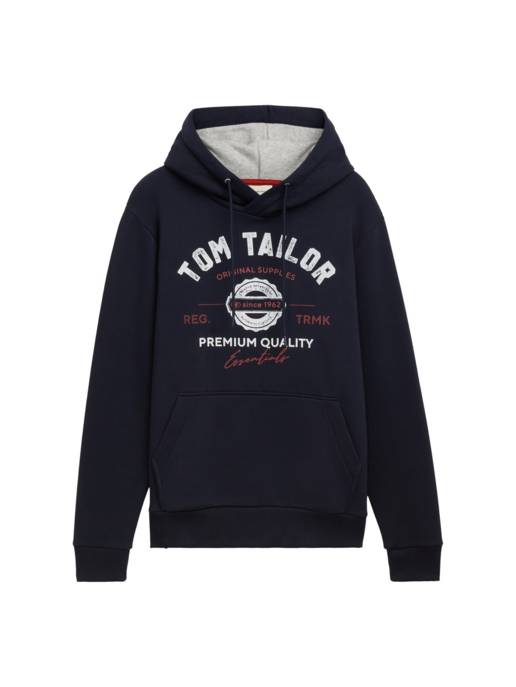 TOM TAILOR Hoodie mit Logo Print