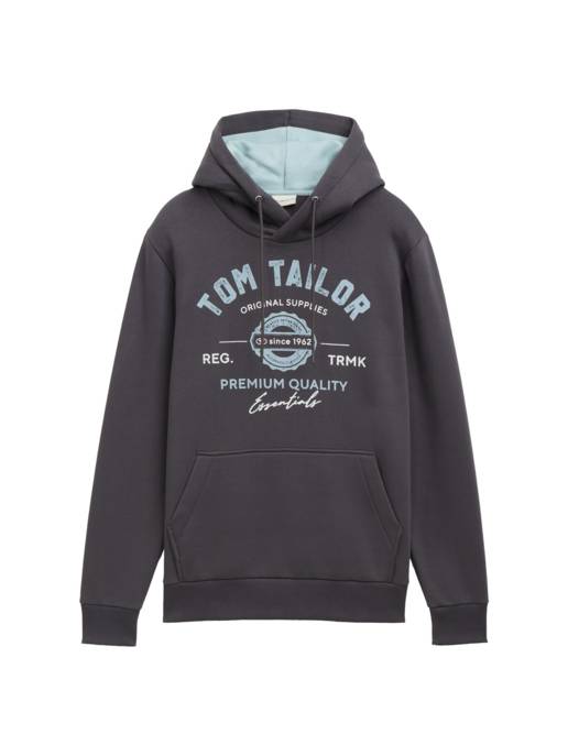 TOM TAILOR Hoodie mit Logo Print