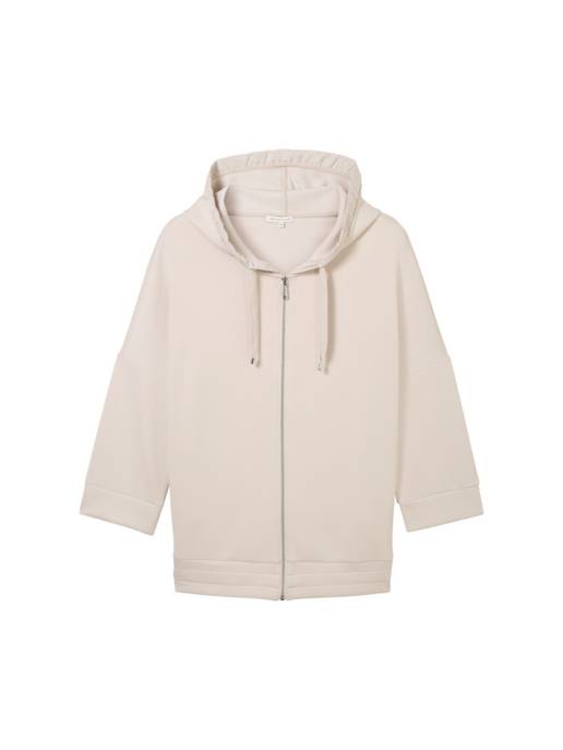 Tom Tailor PLUS Sweatshirt jacket with hood
