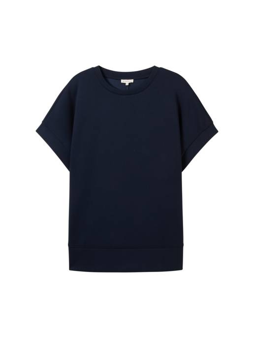 Tom Tailor PLUS Sweatshirt Scuba Crew Neck