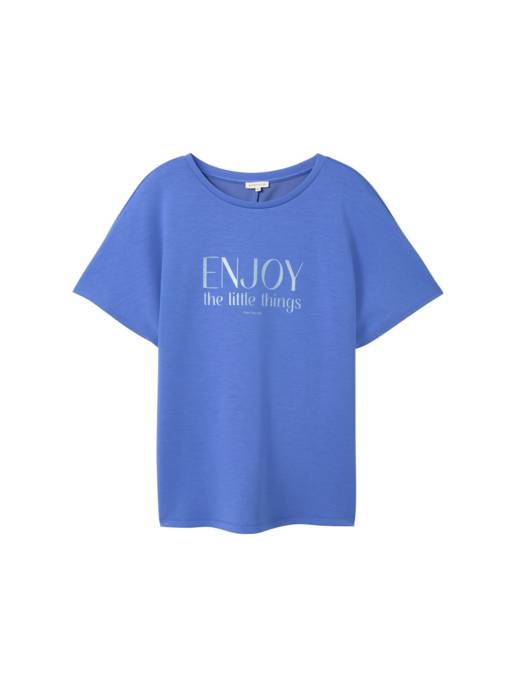 Tom Tailor PLUS T-shirt Scuba W Wording