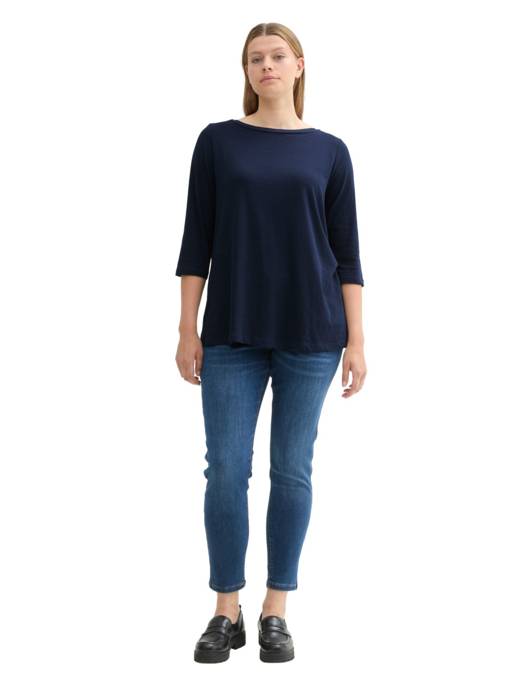 Tom Tailor PLUS Tshirt Basic Slub