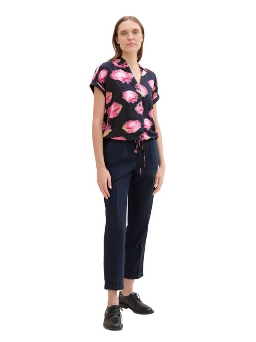 TOM TAILOR Printed Shortsleeve Blouse