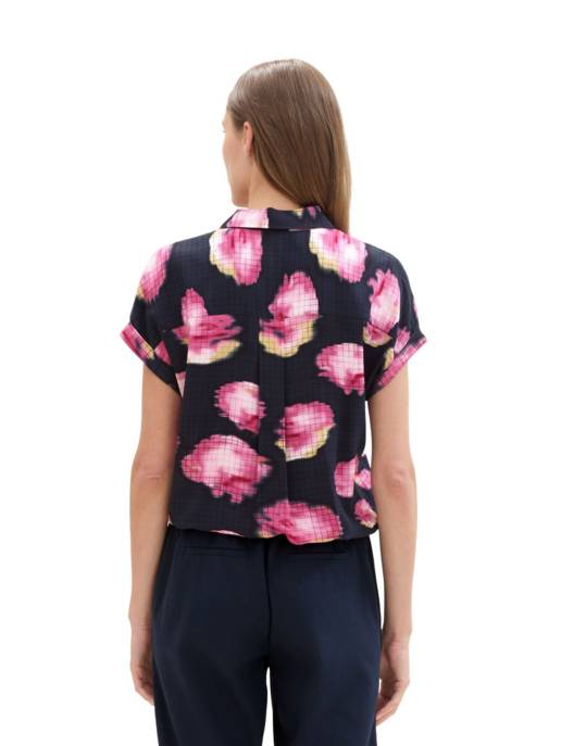 TOM TAILOR Printed Shortsleeve Blouse