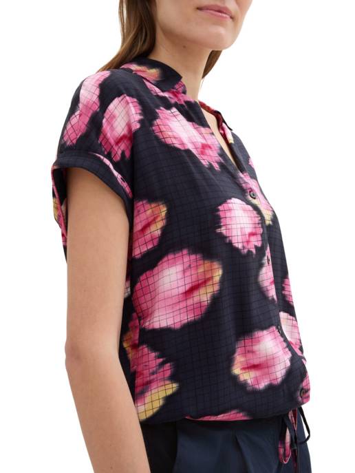 TOM TAILOR Printed Shortsleeve Blouse