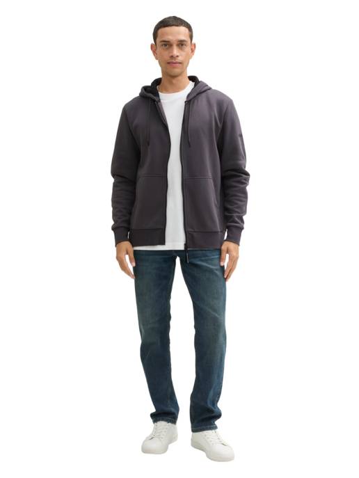 TOM TAILOR Printed Sweatjacket