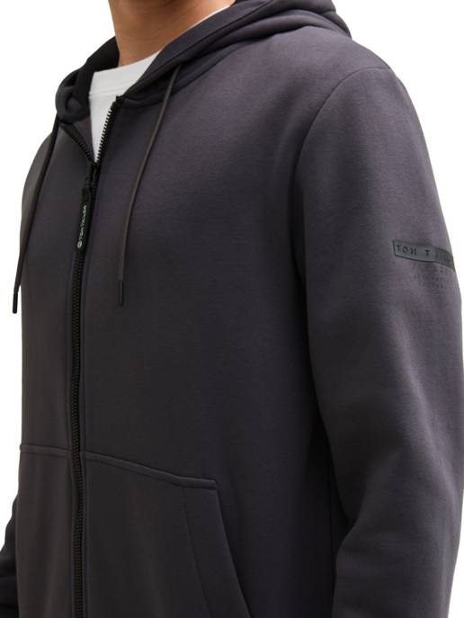 TOM TAILOR Printed Sweatjacket