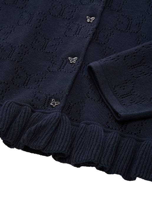 TOM TAILOR Strick Cardigan mit Bio-Baumwolle
