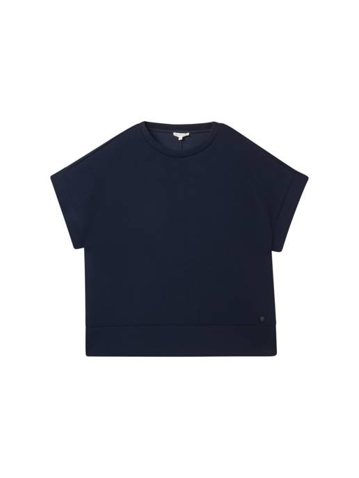 TOM TAILOR Sweatshirt scuba crew neck
