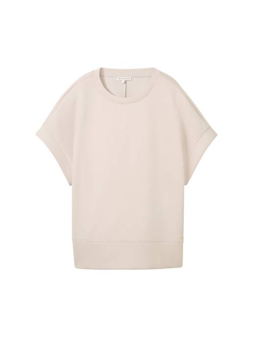 TOM TAILOR Sweatshirt scuba crew neck