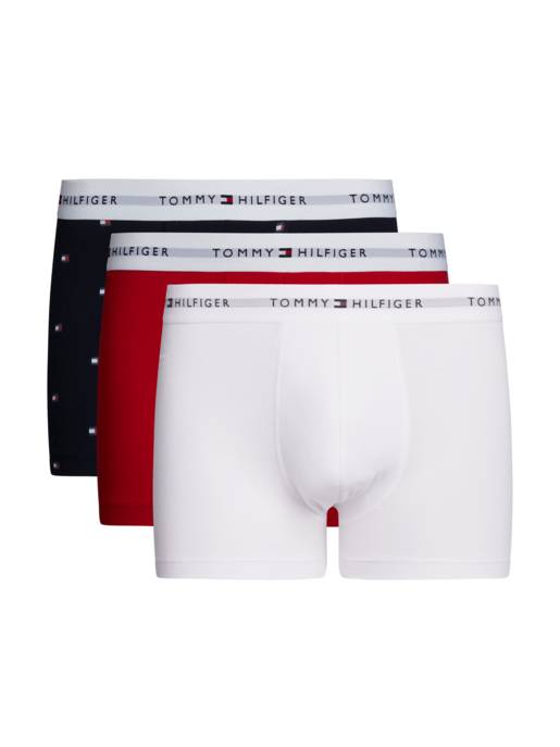 Tommy Hilfiger 3er-Pack Essential Trunks Mit Print