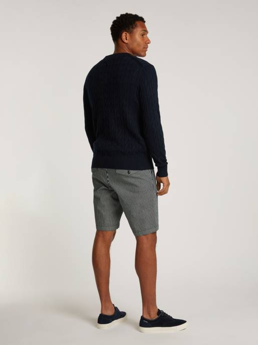 Tommy Hilfiger Baumwoll-Crewneck-Pullover