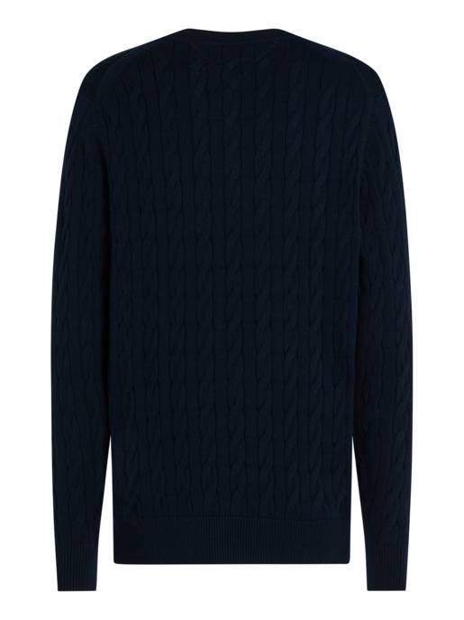 Tommy Hilfiger Baumwoll-Crewneck-Pullover