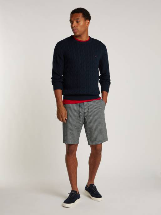 Tommy Hilfiger Baumwoll-Crewneck-Pullover