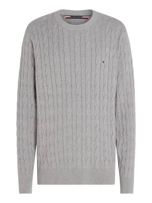 Tommy Hilfiger Baumwoll-Crewneck-Pullover