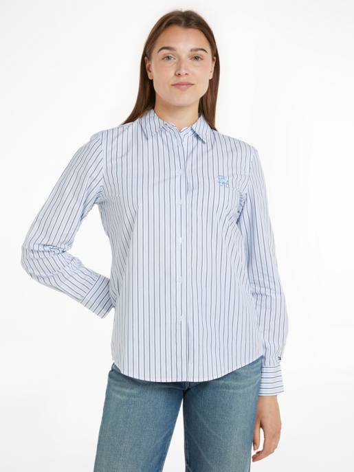 Tommy Hilfiger Bluse Mit Hemdkragen