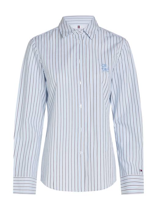 Tommy Hilfiger Bluse mit Hemdkragen