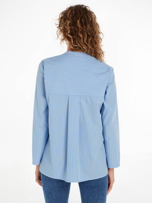 Tommy Hilfiger Bluse Mit Rundhalsausschnitt