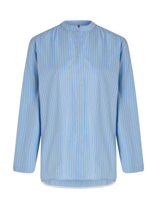 Tommy Hilfiger Bluse mit Rundhalsausschnitt