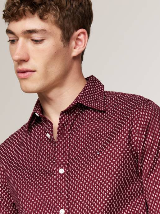 Tommy Hilfiger Brushed Print SF Hemd