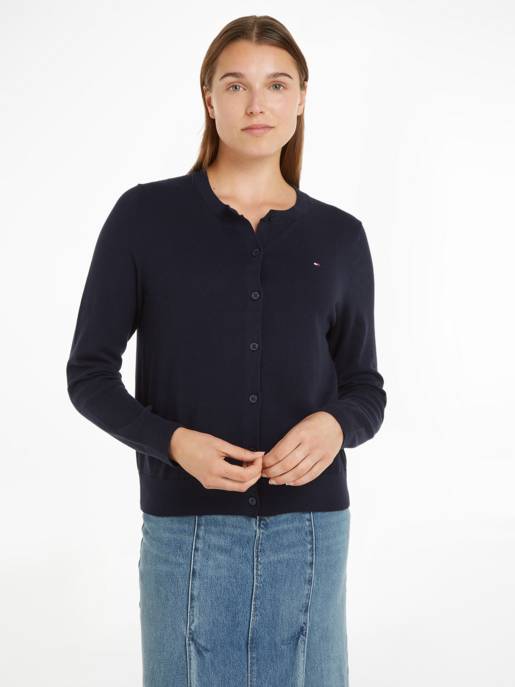 Tommy Hilfiger Cardigan Mit Rundhalsausschnitt