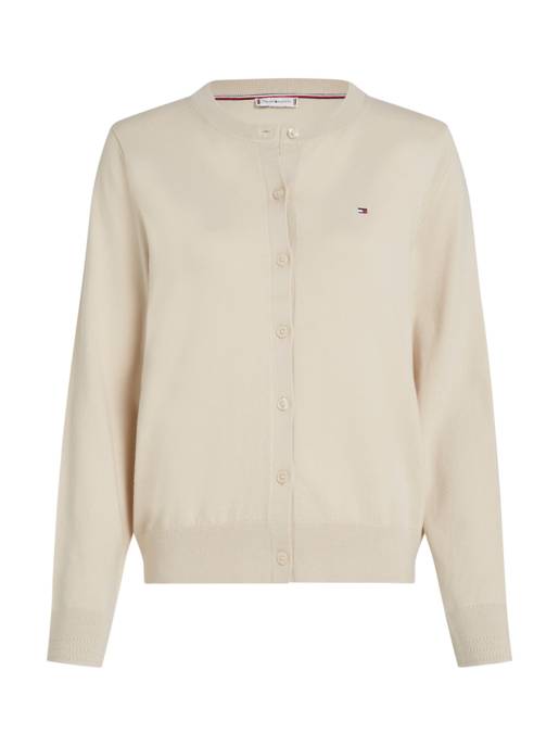 Tommy Hilfiger Cardigan mit Rundhalsausschnitt