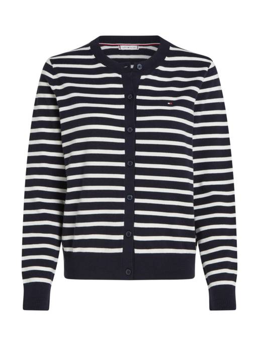 Tommy Hilfiger Cardigan mit Rundhalsausschnitt