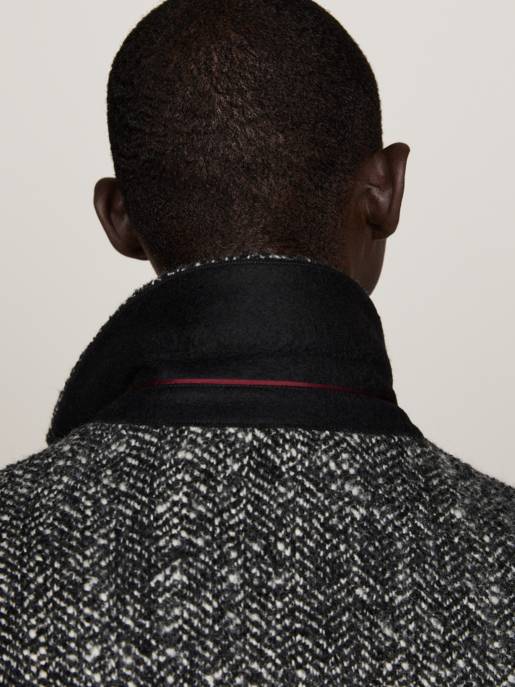Tommy Hilfiger DC WOOL HERRINGBONE COAT