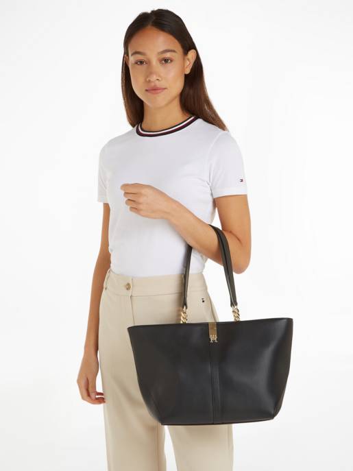 Tommy Hilfiger Elegante Kunstledertasche