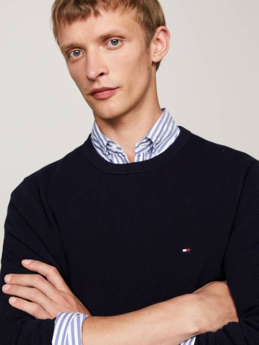 Tommy Hilfiger ESSENTIAL STRUCTURE CREW NECK