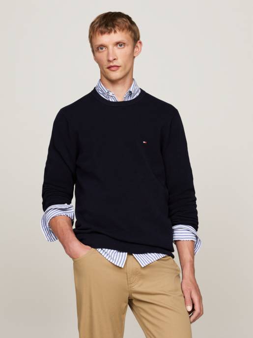 Tommy Hilfiger ESSENTIAL STRUCTURE CREW NECK