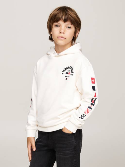 Tommy Hilfiger FLAGS EMBROIDERED HOODIE