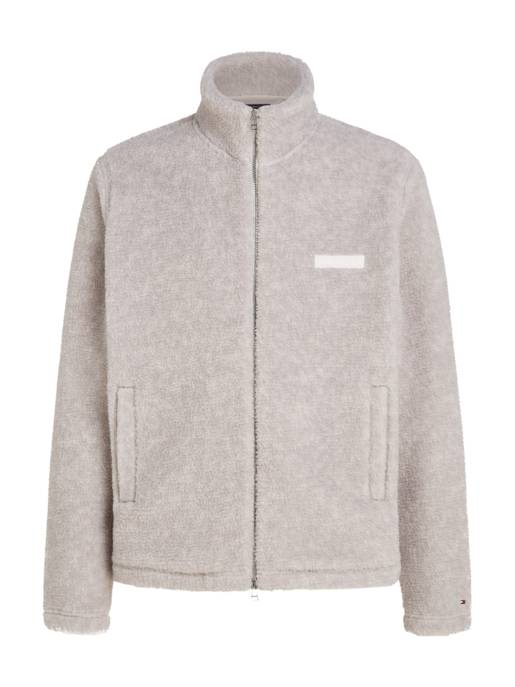Tommy Hilfiger Fleece-Jacke Mit Textur
