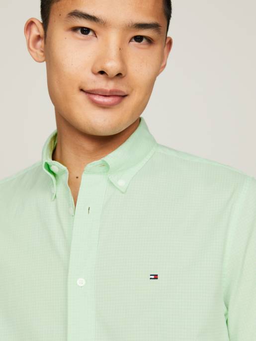 Tommy Hilfiger FLEX GINGHAM RF SHIRT S/S