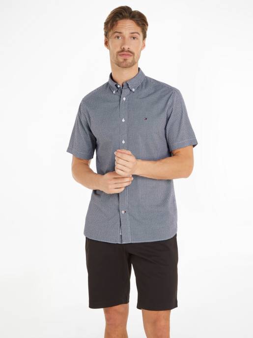 Tommy Hilfiger FLEX GINGHAM RF SHIRT S/S