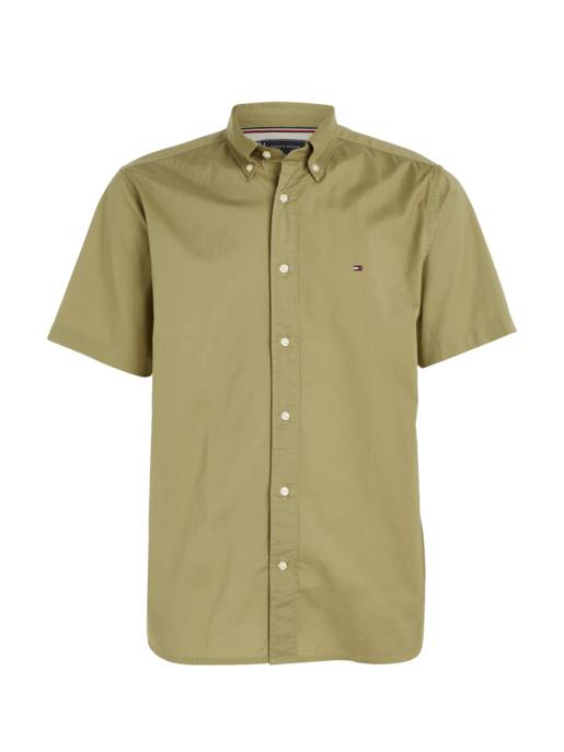 Tommy Hilfiger Flex Poplin Hemd Kurzarm