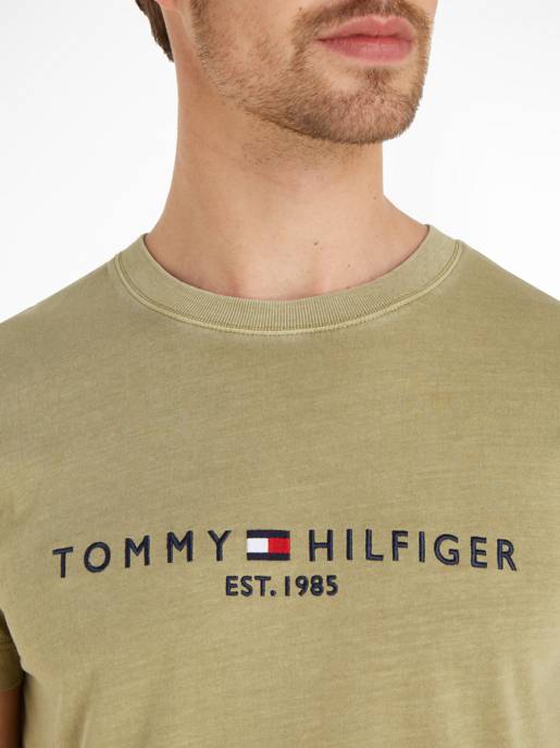 Tommy Hilfiger GARMENT DYE TOMMY LOGO TEE