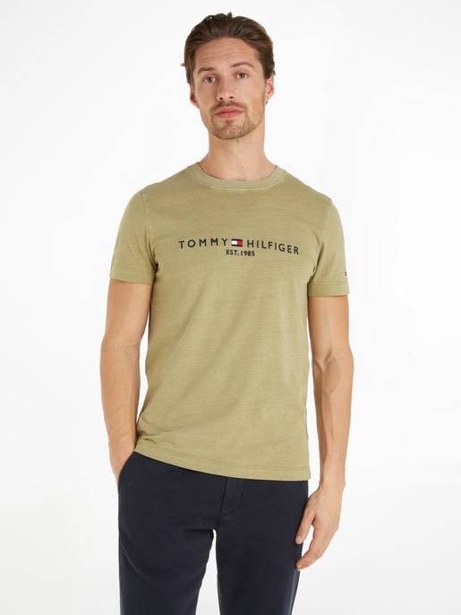 Tommy Hilfiger GARMENT DYE TOMMY LOGO TEE