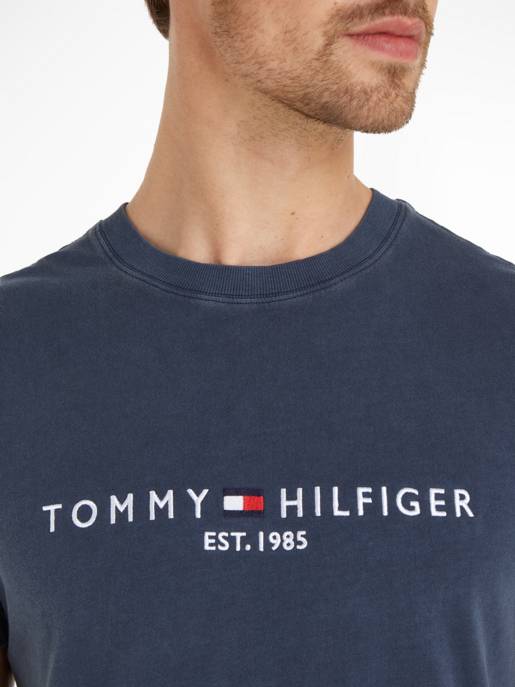 Tommy Hilfiger GARMENT DYE TOMMY LOGO TEE