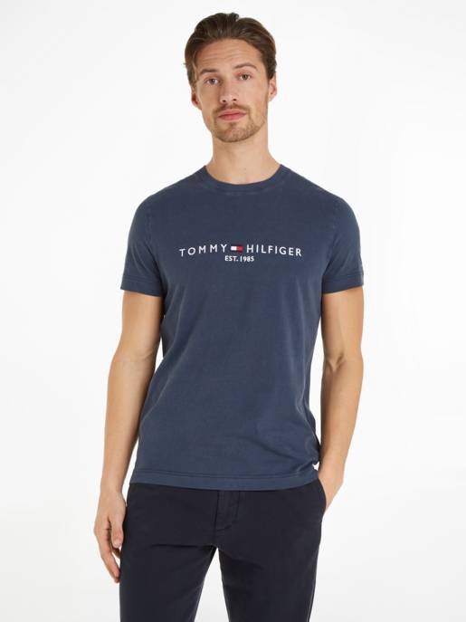 Tommy Hilfiger GARMENT DYE TOMMY LOGO TEE