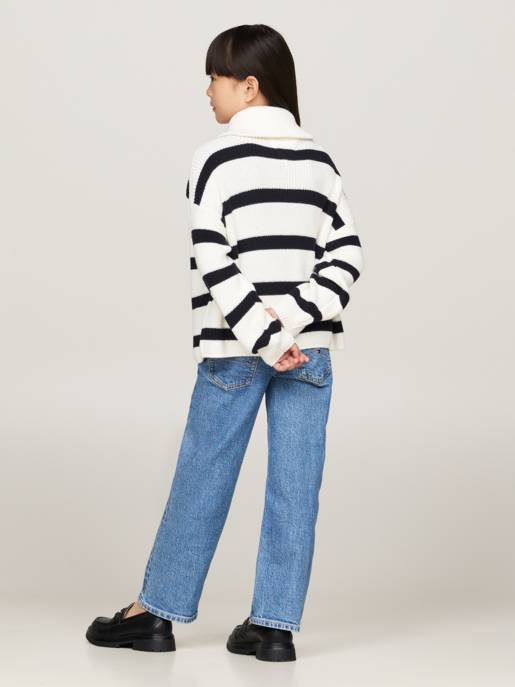 Tommy Hilfiger Halb-Zip Strickpullover