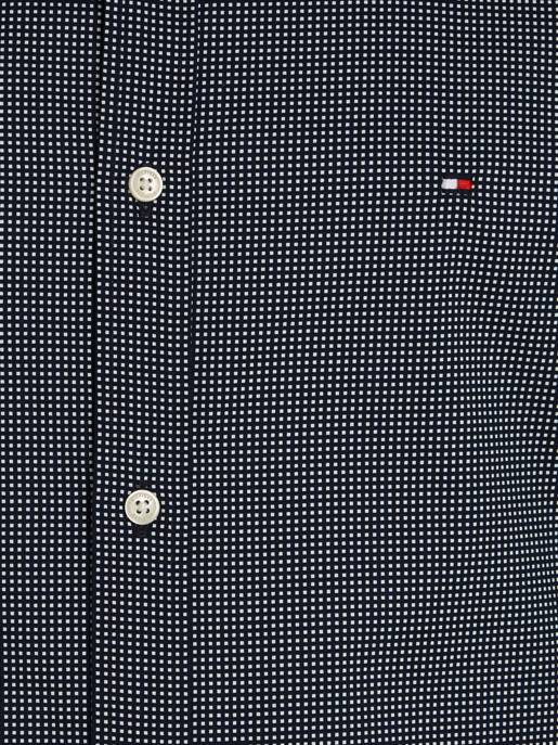 Tommy Hilfiger Hemd Mit Mikroprint-Muster