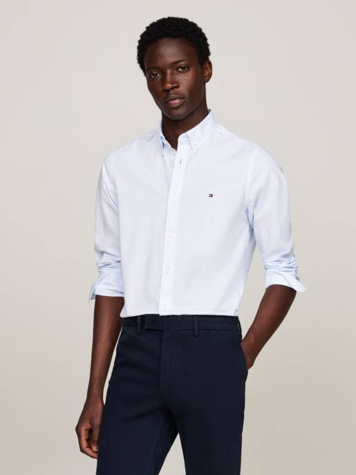 Tommy Hilfiger Hemd mit Mikroprint-Muster