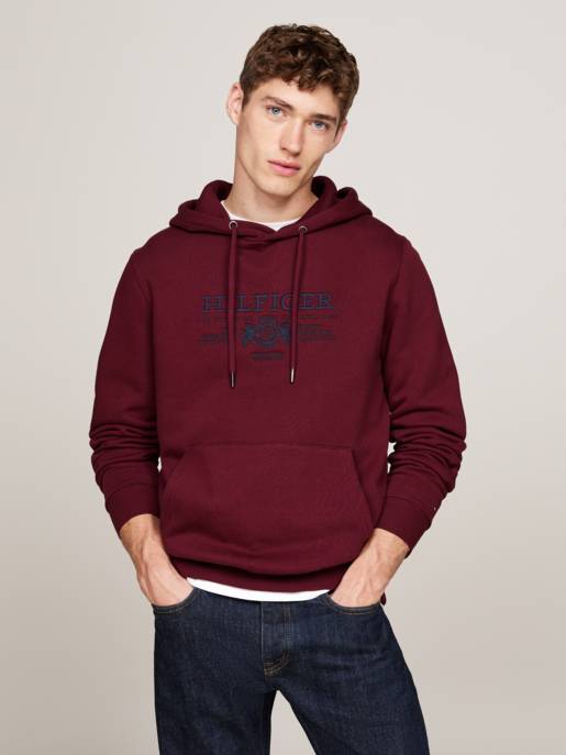 Tommy Hilfiger Hoodie mit gesticktem Logo