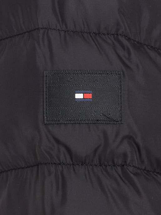 Tommy Hilfiger Kapuzen-Daunenjacke Mit Kunstpelz