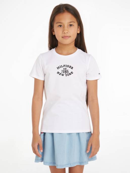 Tommy Hilfiger Kurzarm T-Shirt Mit Print