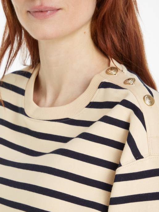 Tommy Hilfiger Langarm Sweatshirt Mit Rundhals